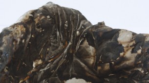 This project explores the idea of artifact through molding and burning paper towel to provide texture to the surface of a resin cast.