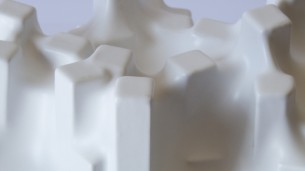 Vacuumed Surface explores adding information and texture to the surface of objects, while mixing the language of two materials together.